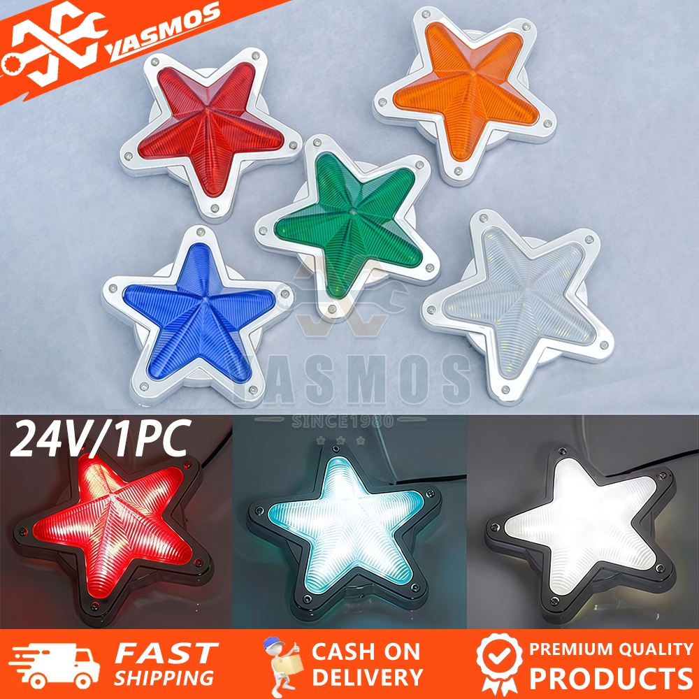 24volts Led Light Five-Pointed Star LED Side Marker Indicators Light ...