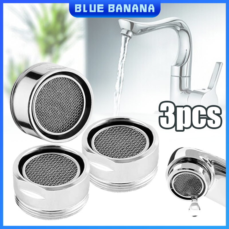 3Pcs 24mm Male Threads Faucet Aerator Stainless Steel Tap Aerator Sink ...