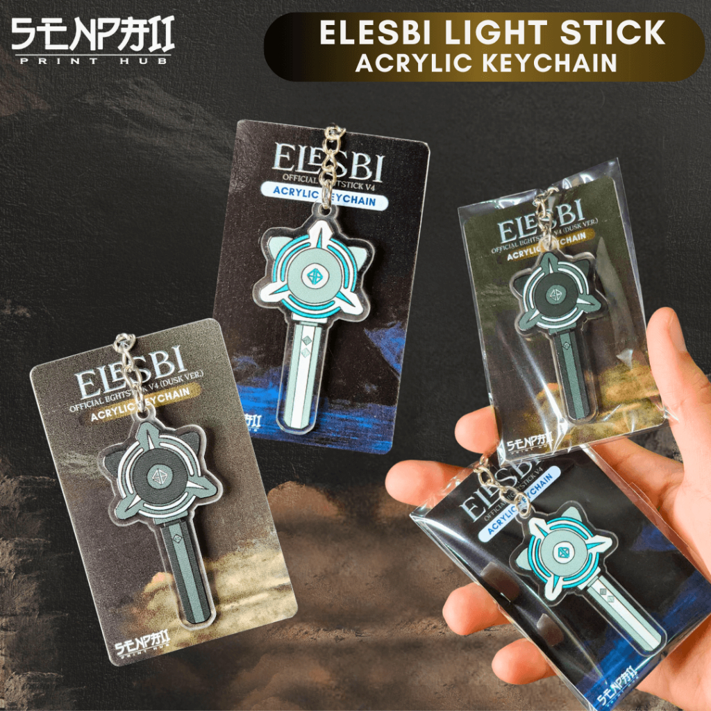 SB19: ELESBI ACRYLIC KEYCHAIN | ELESBI LIGHT STICK | UV PRINT | Shopee ...