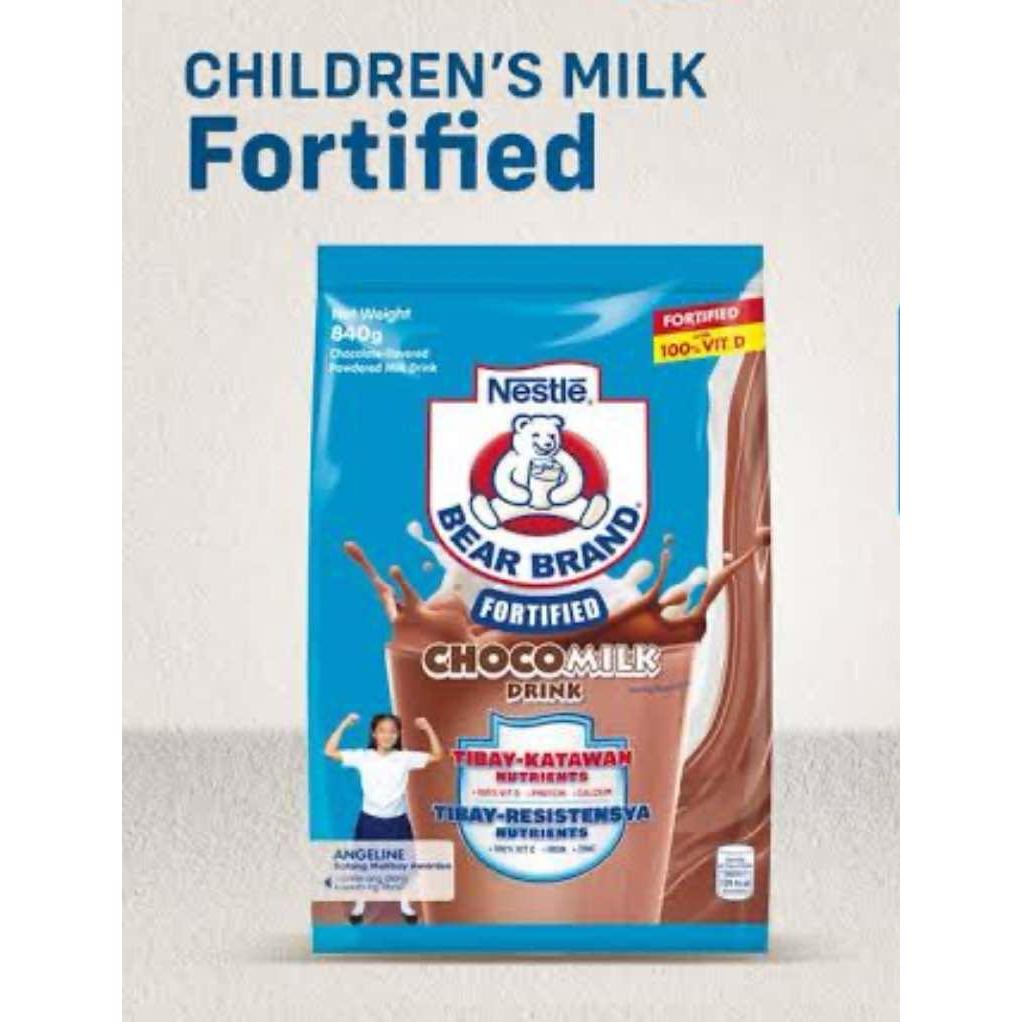 Nestle Bear Brand Fortified Chocomilk | Shopee Philippines