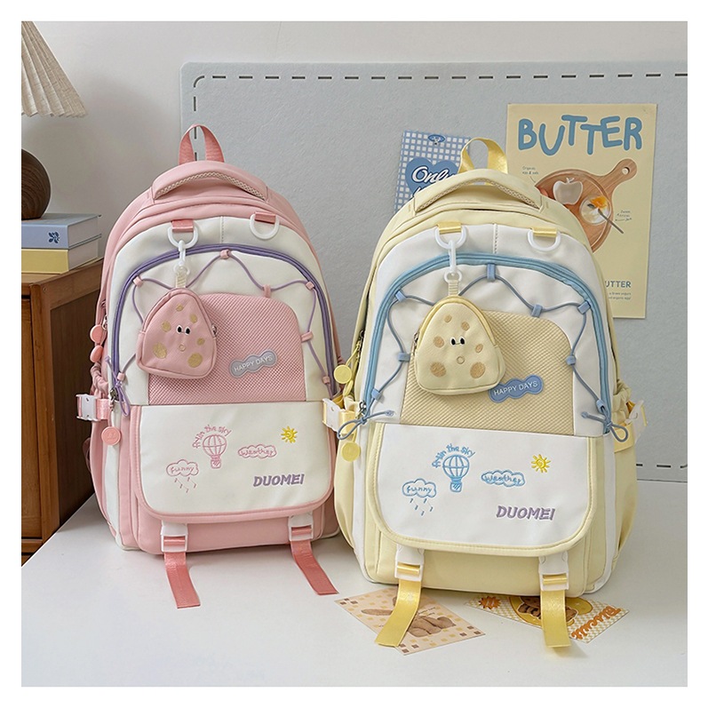 Cute & Stylish School Backpack for Girls – Large Capacity Laptop Bag ...