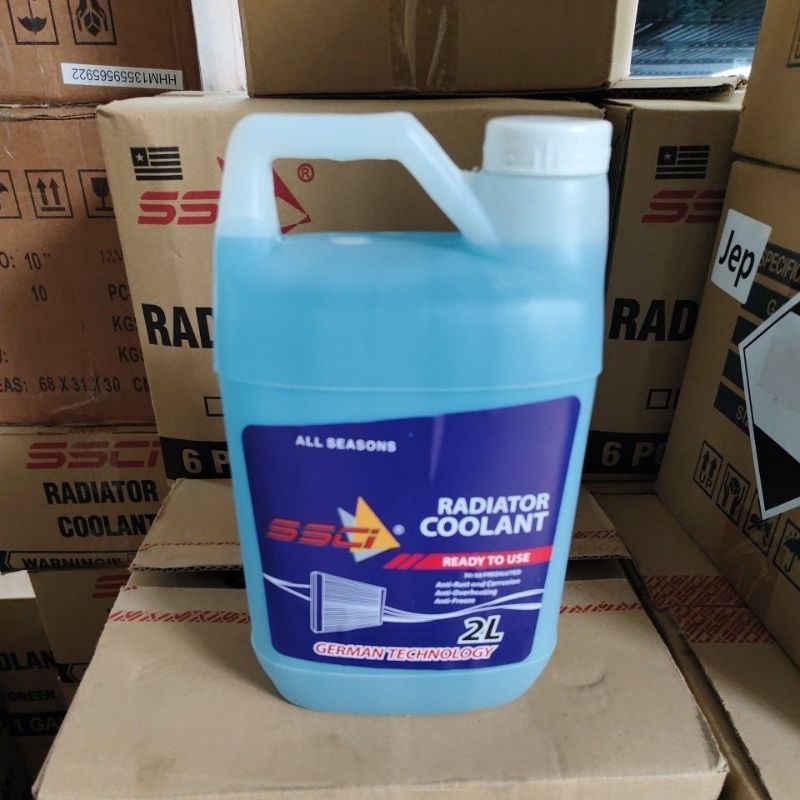 SSCI LONG LIFE COOLANT 2 LITERS GREEN /PINK / BLUE (READY TO USE ...