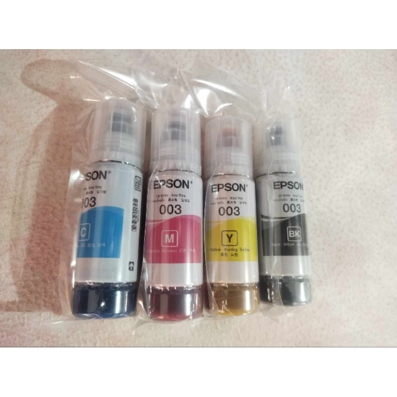 L3250 orig ink set CMYK for Epson printer | Shopee Philippines