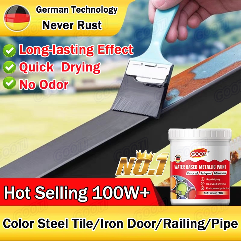 2-in-1 Rust Remover Anti Rust Paint, Suitable For Steel Stairs/Railings ...