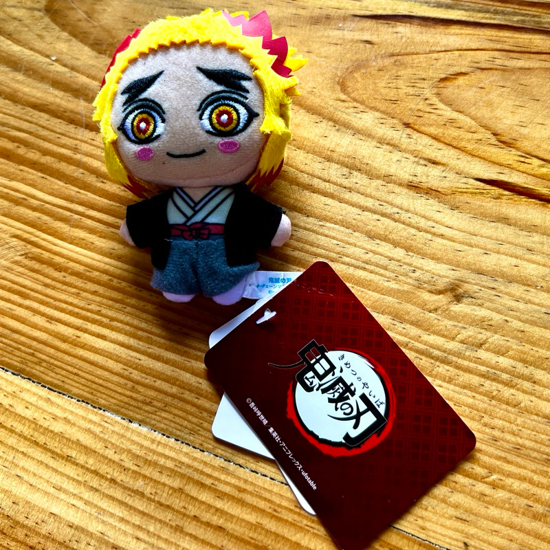 Anime Demon Slayer Rengoku Small Collectible Plush Charm | Shopee ...