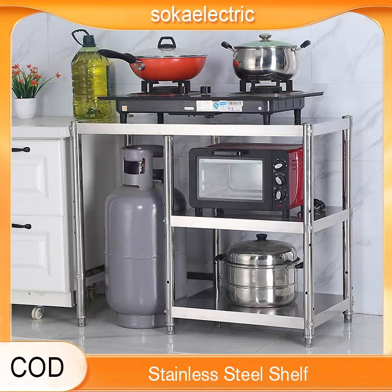 Gas stove rack heavy duty kitchen rack gas rack kitchen stainless steel ...
