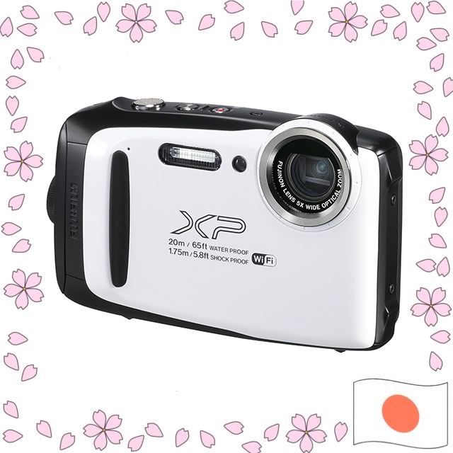 FUJIFILM 防水カメラ XP130 ホワイト FX-XP130WH 富士フイルム デジタルカメラ XP130