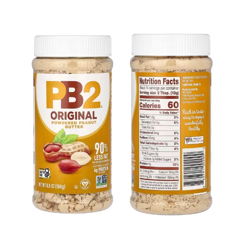 PB2 Foods, The Original PB2, Powdered Peanut Butter - Original, Cocoa ...