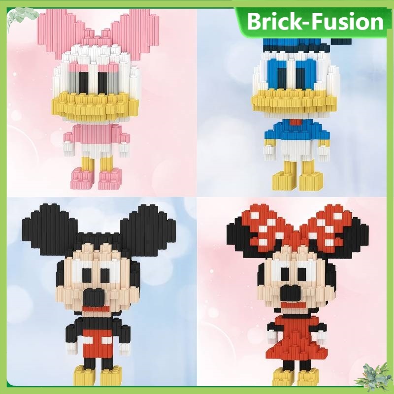 Mickey Mouse Micro Kingdom Buildable Characters and Castle Kit | Shopee ...