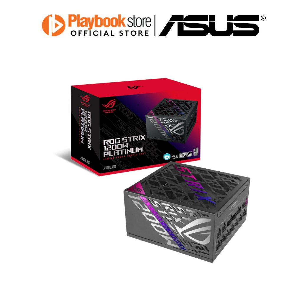 Asus ROG Strix 1200W Platinum 80 Plus Platinum Fully Modular 100-240Vac ...