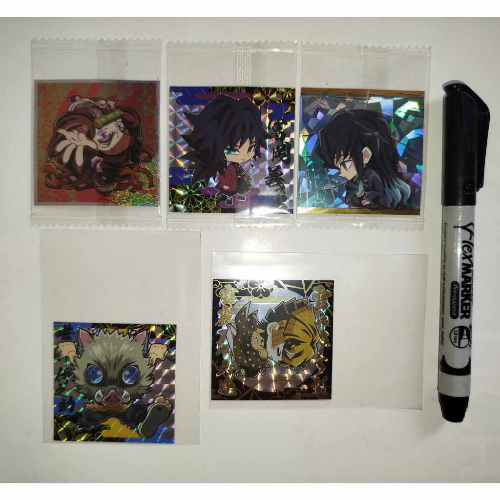 Demon Slayer Anime Cards High Rarity (Official) | Shopee Philippines