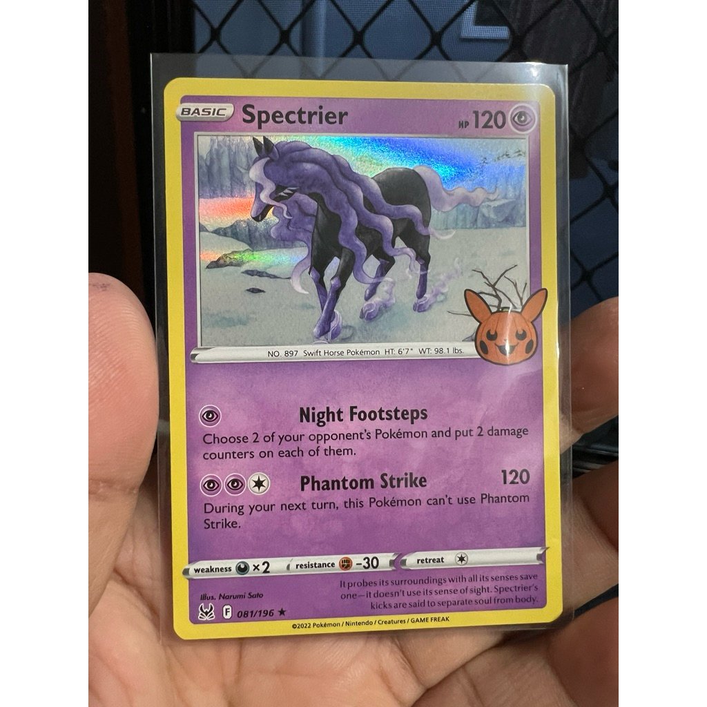 Pokemon Trick or Trade 2023 Spectrier | Shopee Philippines