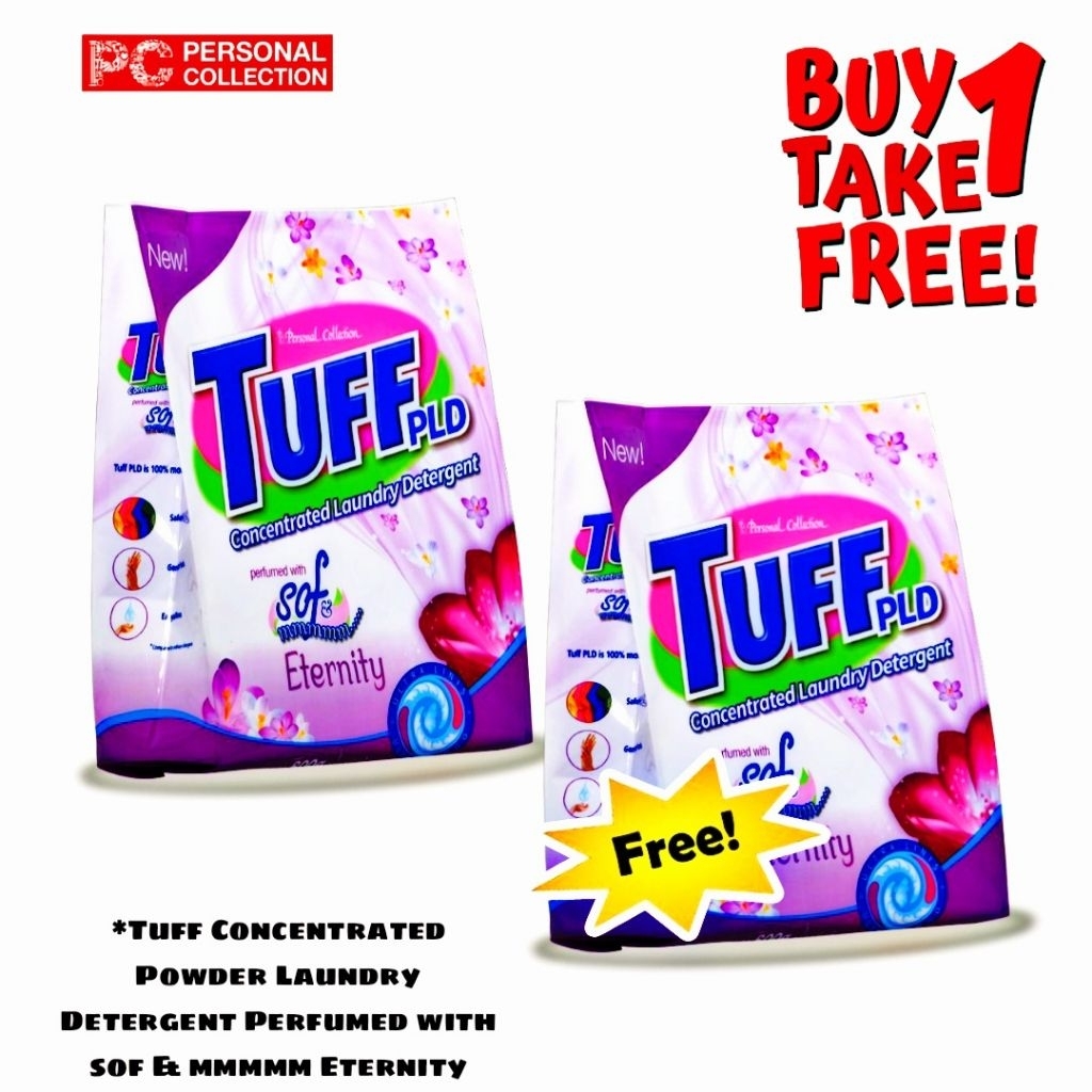 PC- Tuff Powder Laundry Detergent with Sof and Mmmm Eternity FabCon ...