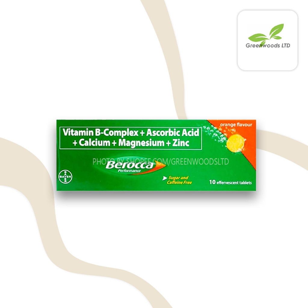 Berocca Performance Orange 10 Tablets gws31207 | Shopee Philippines