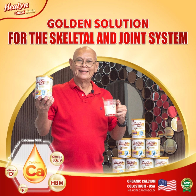 Healyn Canxi Gold Milk 400g Prevents Osteoporosis Arthritis And ...