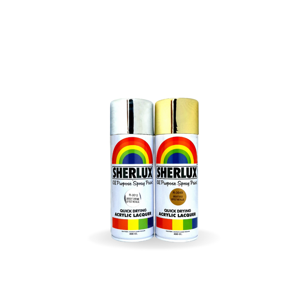 Sherlux All Purpose Spray Paint - Quick Drying Acrylic Lacquer Bright ...
