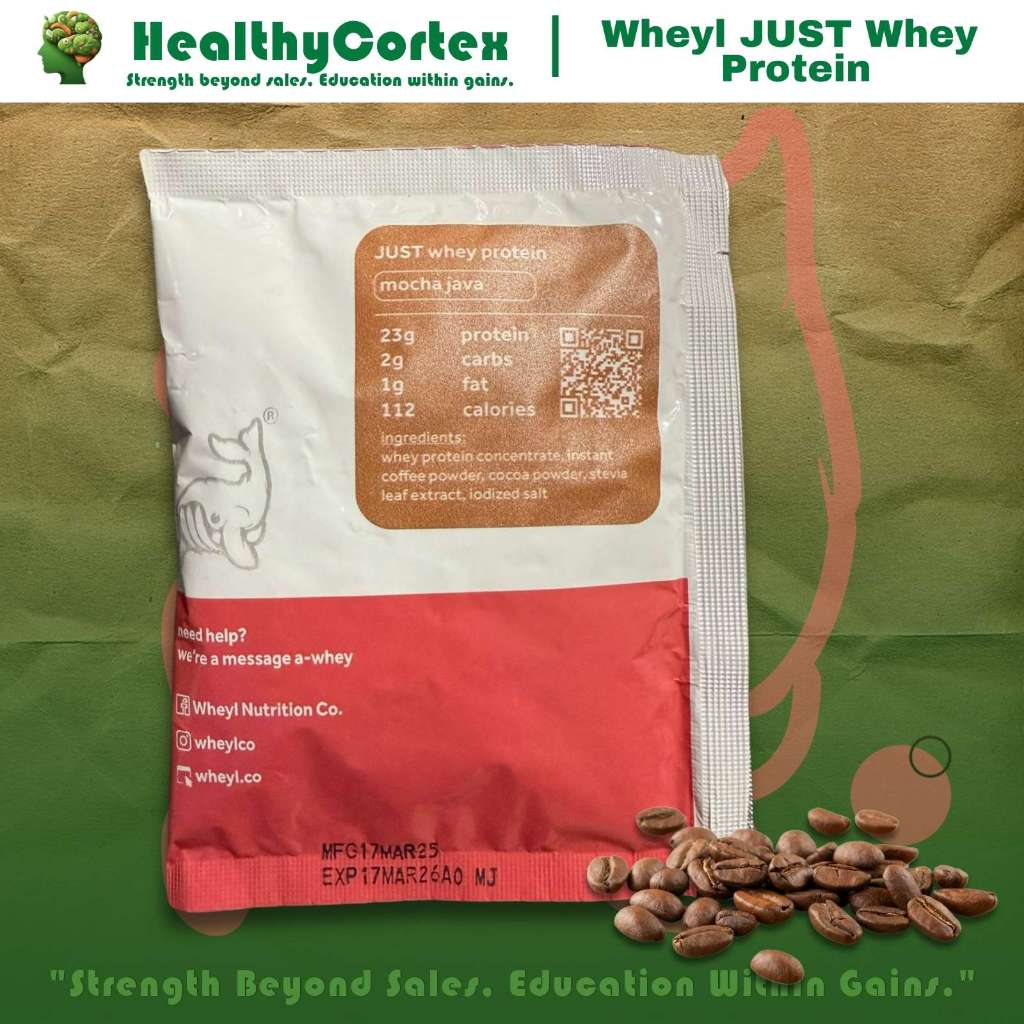 WHEYL JUST WHEY SAMPLE PACK WHEY PROTEIN SACHET | Shopee Philippines