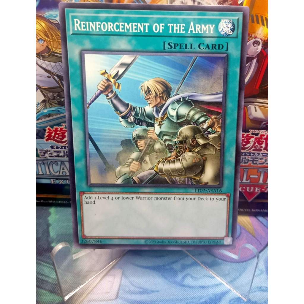 yugioh army deck Yu-Gi-Oh! - Reinforcement of The (YS12-EN027) - Starter Deck: XYZ Symphony - 1st Edition Originally featured in the Machina Mayhem Structure Deck What Makes a Good Combo