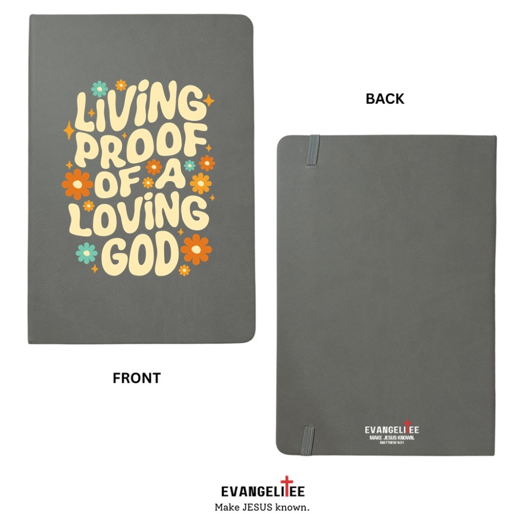 A5 Devotional Notebook ( LIVING PROOF OF LOVING GOD ) | Shopee Philippines