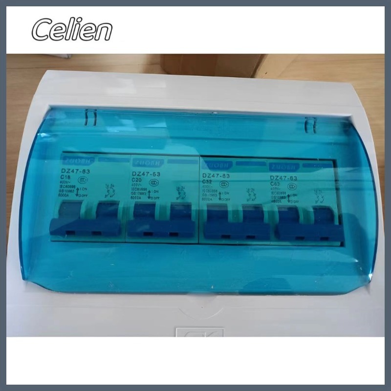 8/12 Loop Distribution Box With 2P Circuit Breaker Panel Box Combined ...