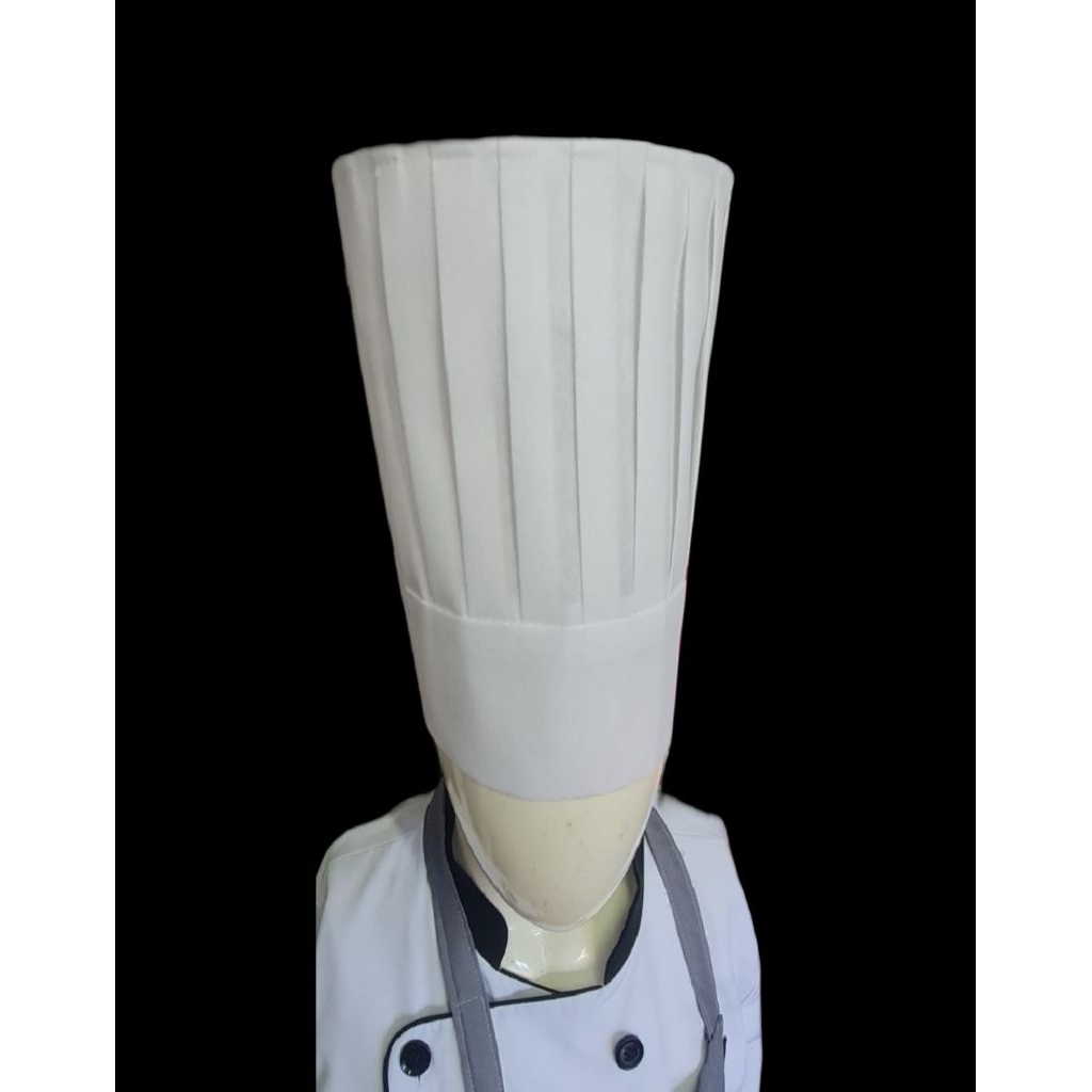 Chef Toque Sturdy Chef Hat Disposable | Shopee Philippines