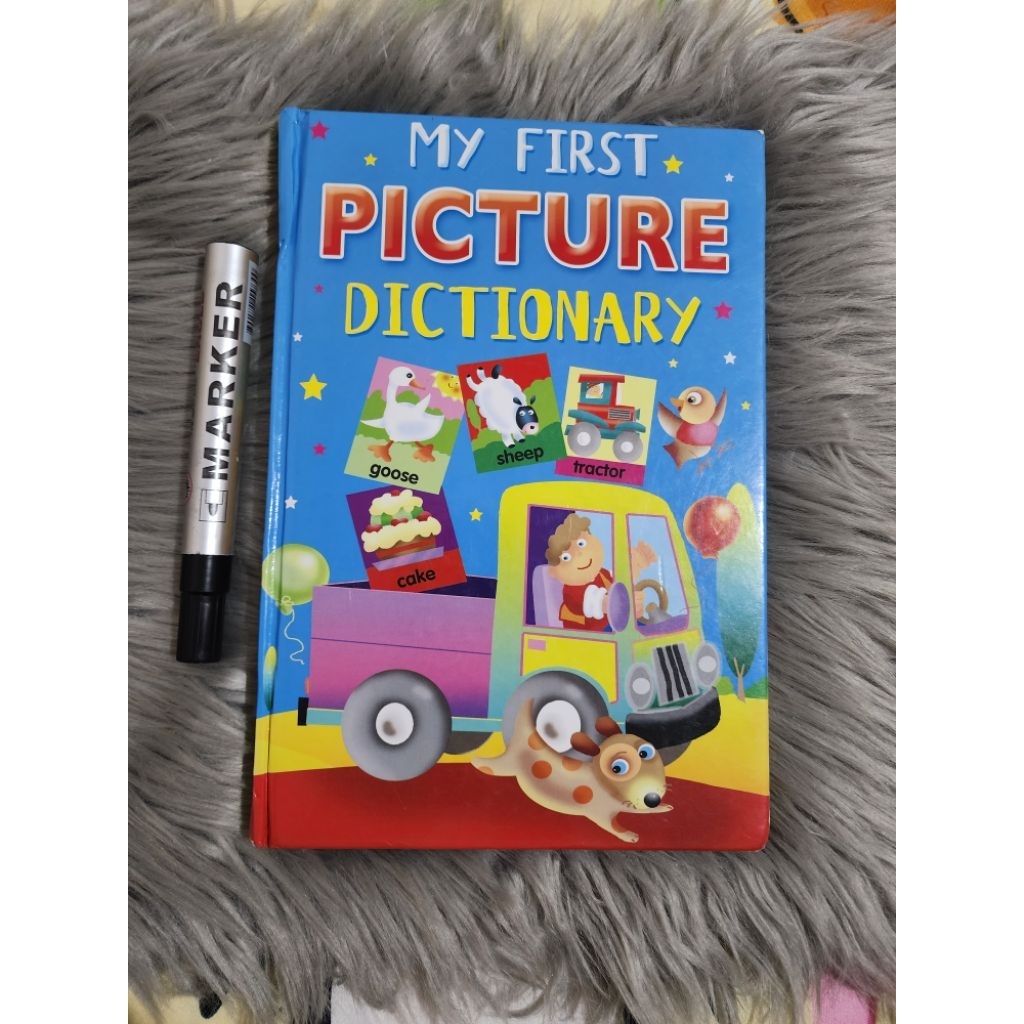 My First Picture Dictionary (Preloved-Hardcover) | Shopee Philippines