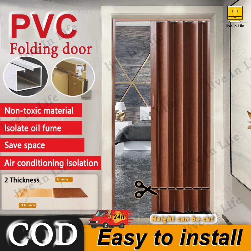sliding door pvc folding door - Best Prices and Online Promos - Oct ...