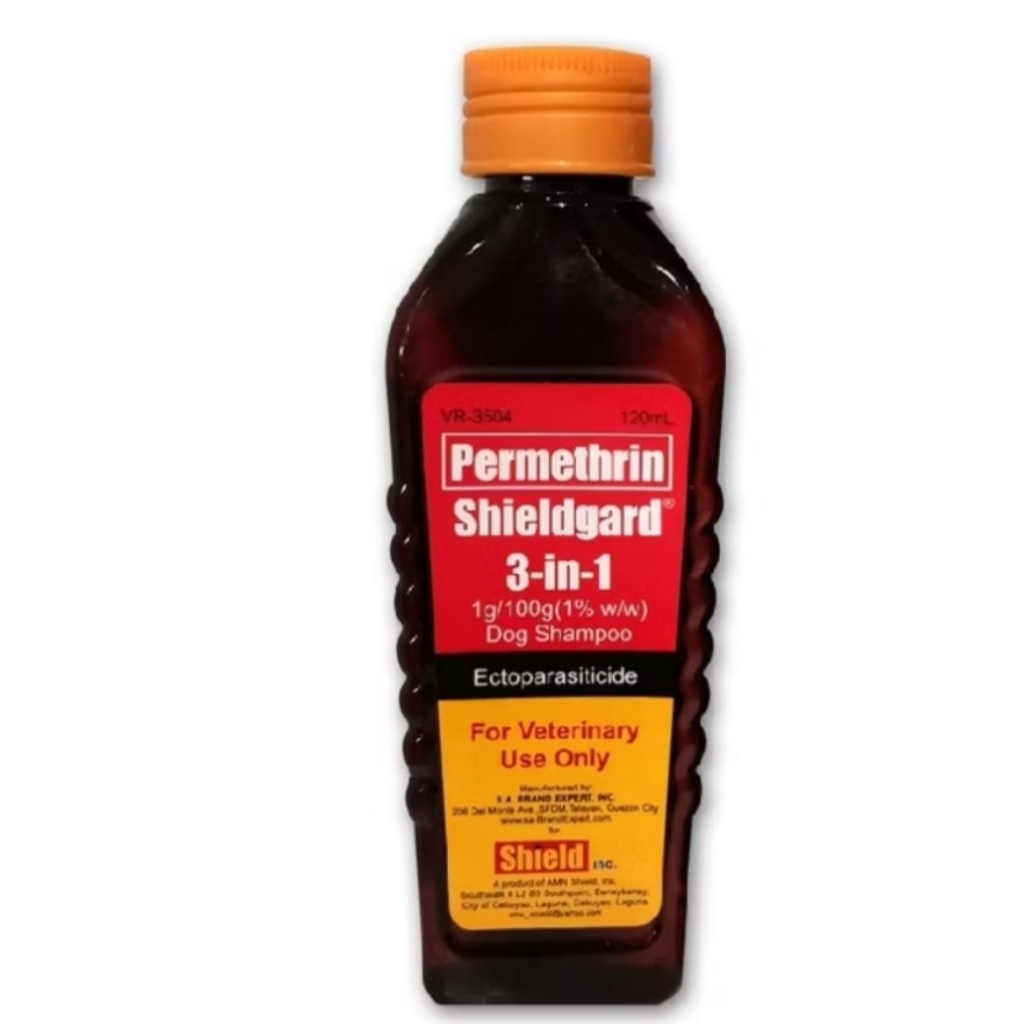 Shieldgard 3-in-1 Permethrin Dog Shampoo 120ml | Shopee Philippines