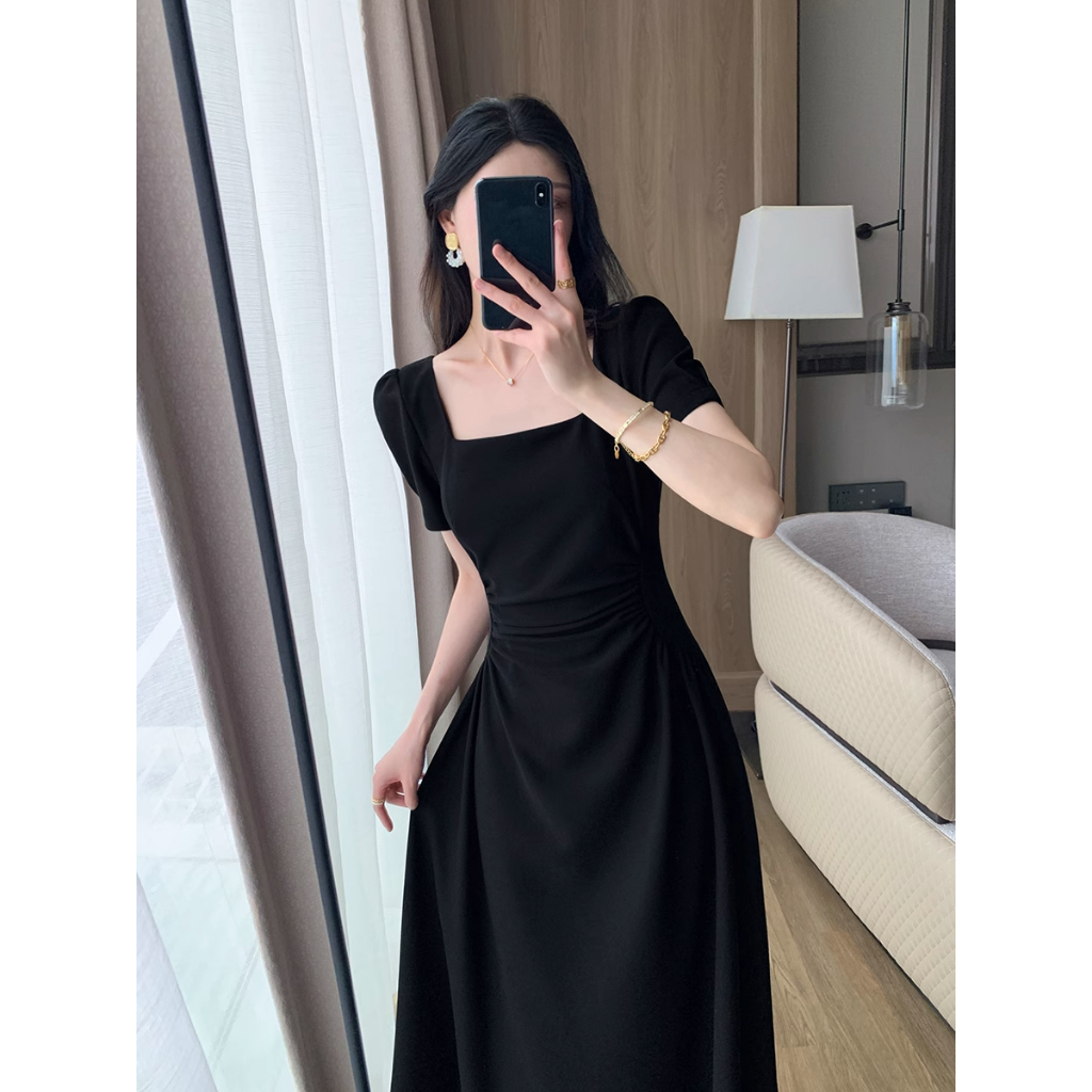 princess polly baby blue dress Amanda Uprichard Cantara Gown in Black main image 1