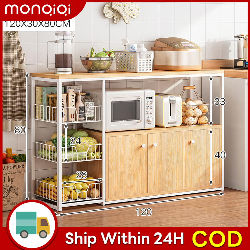 Kitchen organizer Storage Rack With cabinet Cupboards kitchen Cabinet ...