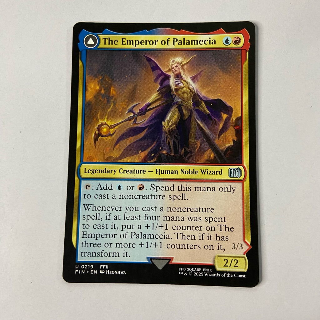 FIN JUDGE MAGISTER GABRANTH RYDIA, SUMMONER OF MIST THE EMPEROR OF  PALAMECIA FINAL FANTASY MTG | Shopee Philippines