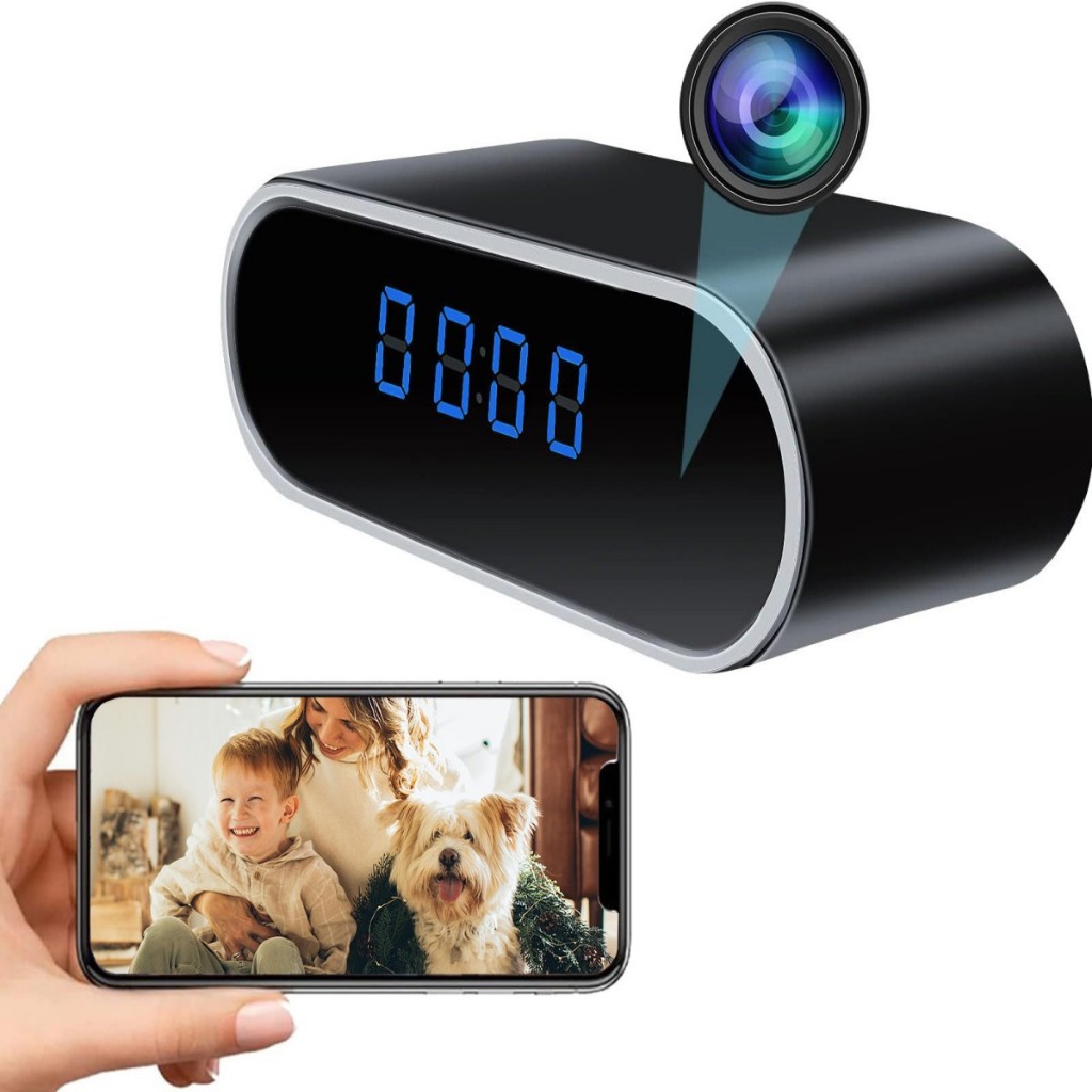 Mini Camera 1080P HD Alarm Clock Camera WiFi Wireless Cam Night Vision  Security DVR Motion HD WIFI | Shopee Philippines