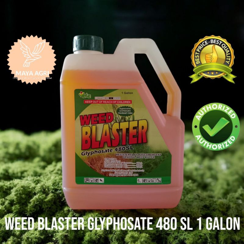WEEDBLASTER HERBICIDE GLYPHOSATE 480SL 1 GALLON - WEED BLASTER like ...