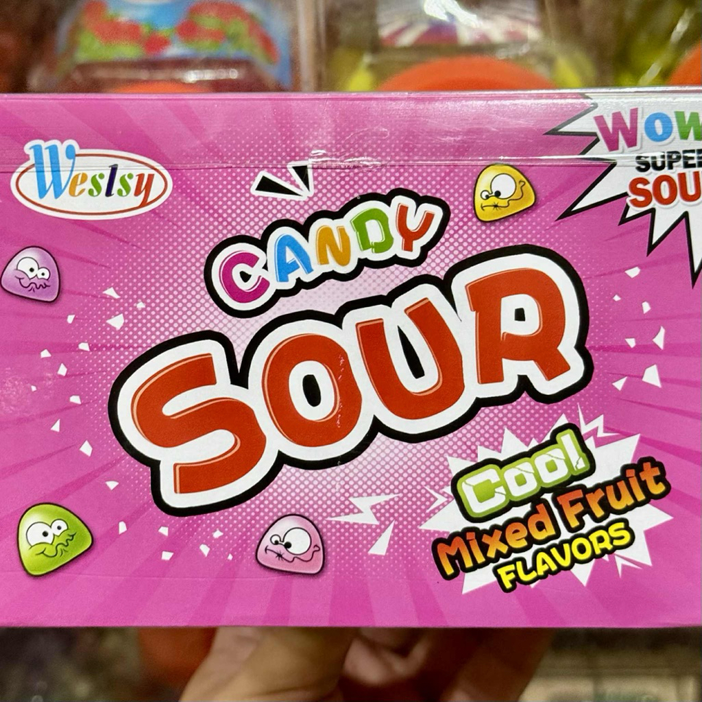 Weslsy Candy Sour Cool Mixed Fruit Flavor 30 pcs | Paninda | Wholesale ...