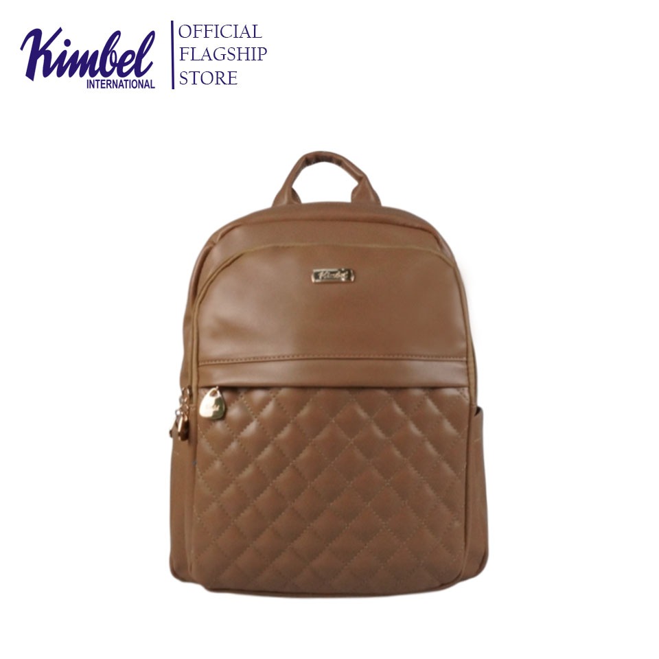KIMBEL BCSB8290 Backpack Medium Size Synthetic Leather | Shopee Philippines