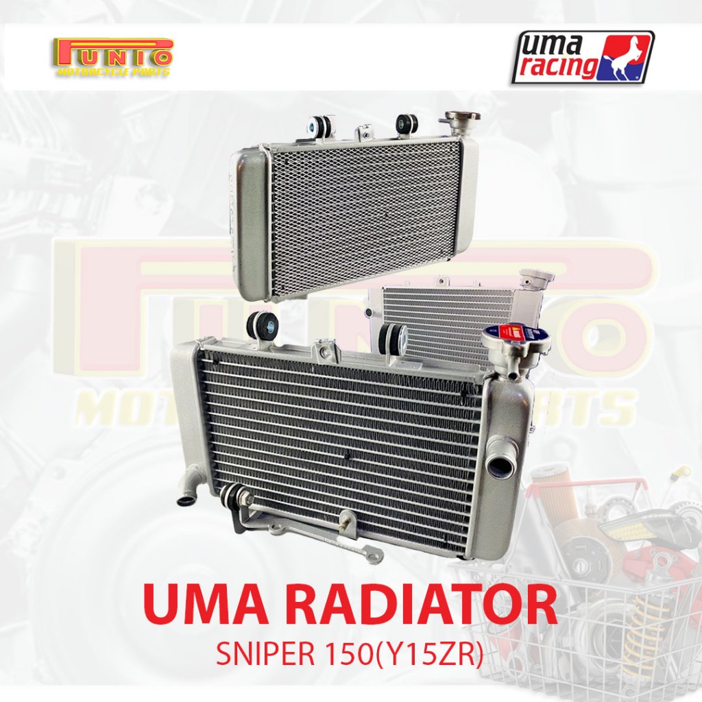 UMA Racing Radiator for Yamaha Sniper 150/Y15ZR/Aerox /Nmax | Shopee ...