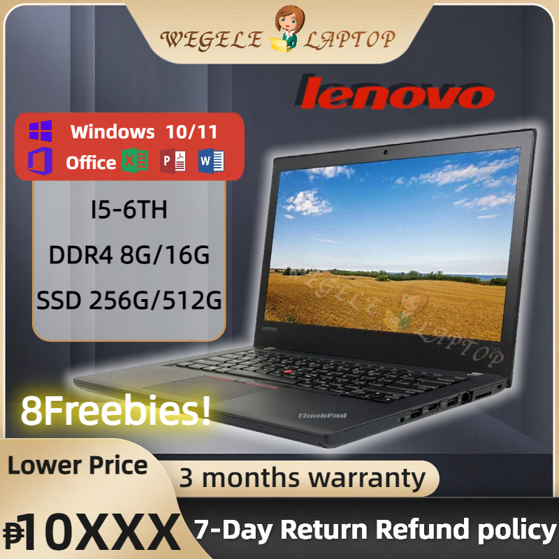 Used 14 inch Lenovo ThinkPad T470 laptop Core I5 8G 16G RAM 256G 512G