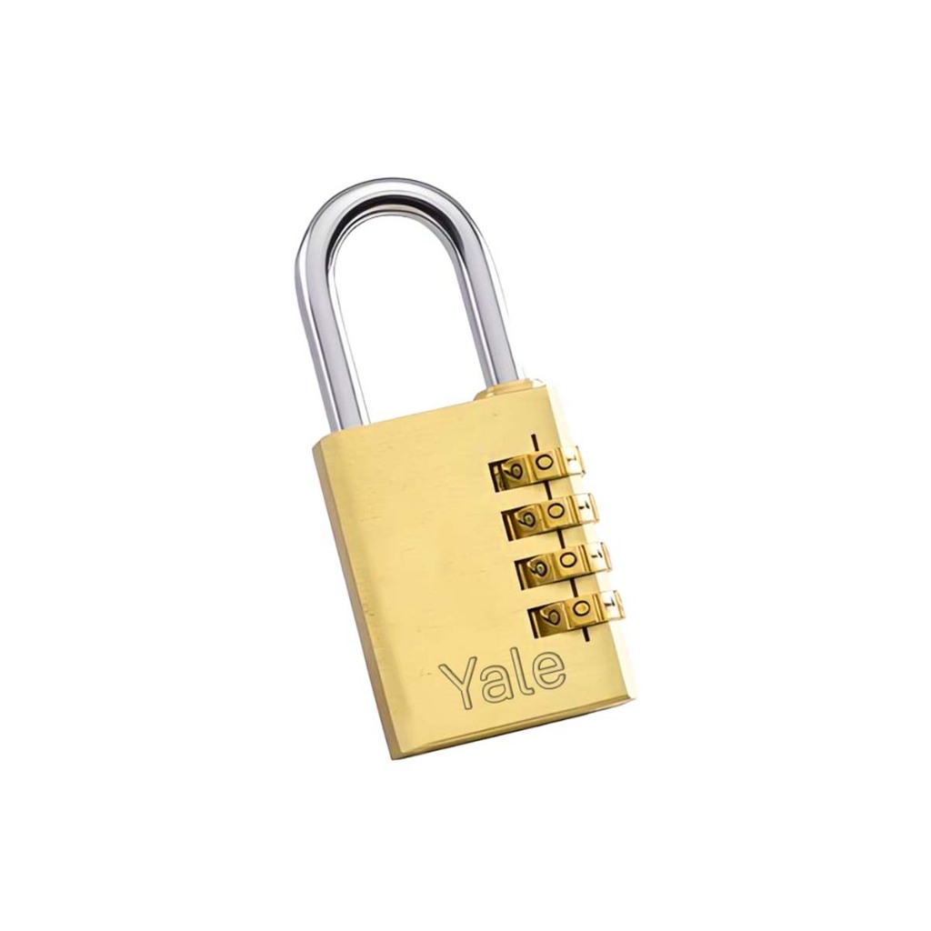 Yale V689-30 Resettable Combination Padlock 30mm INV-NFM (Minimal ...