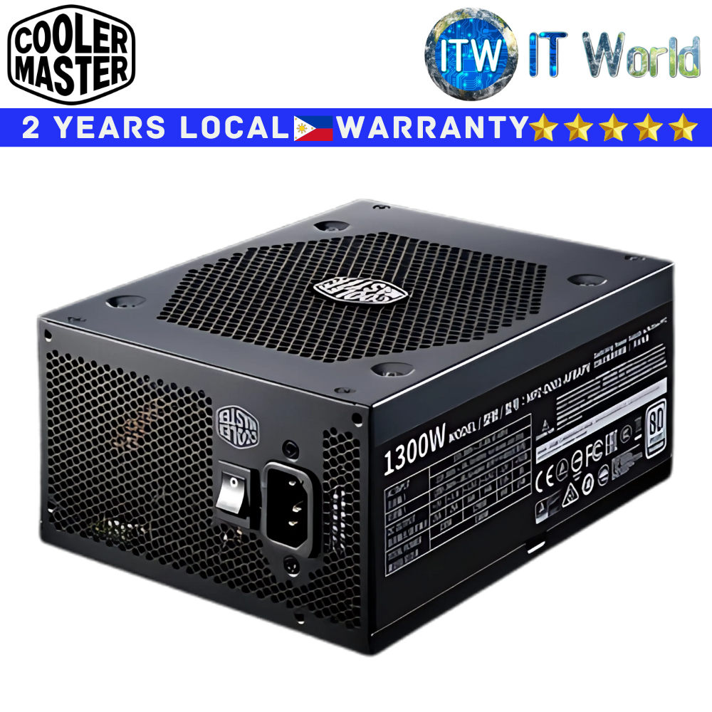 Itw | Cooler Master PSU 1300W Power Supply Unit V1300 80+ Platinum Full ...