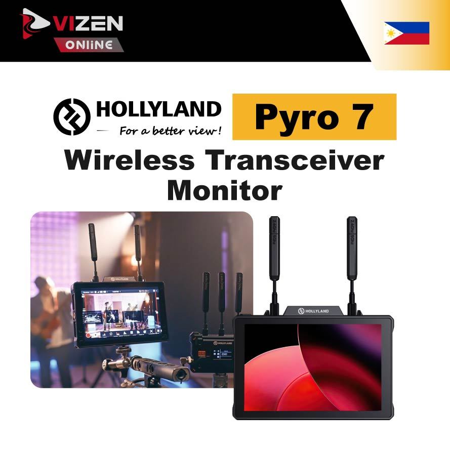Hollyland Pyro 7 Wireless Transceiver Monitor | Shopee Philippines