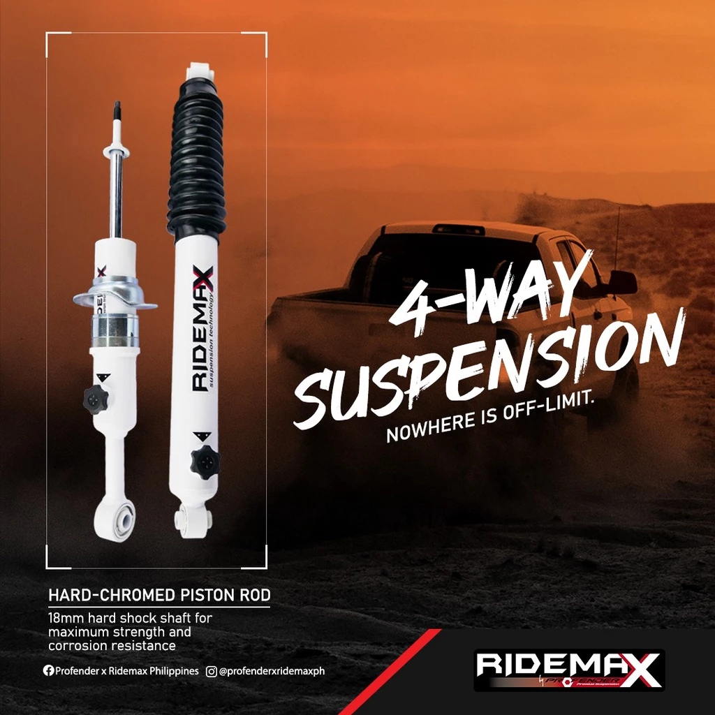 Ridemax Suspension 4-Way Adustable 2