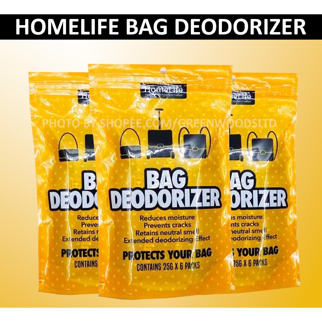 Bag Deodorizer by Homelife 25g x 6 Packs Prevents Moisture & Cracks ...