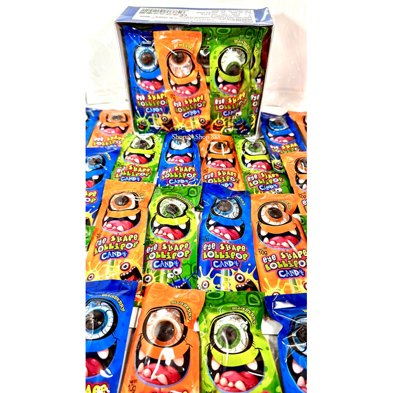 Eye Shape Lollipop Candy !!! 30pcs per Box !!! | Shopee Philippines