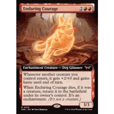 Enduring Courage - Duskmourn: House of Horror (DSK) | Shopee Philippines