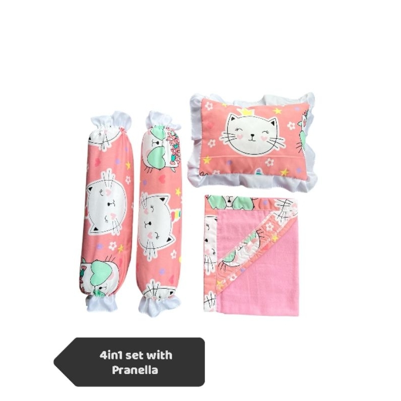 Bolster Set | Pillow Set | 4in1 set (CANADIAN COTTON) with PRANELLA 100 ...