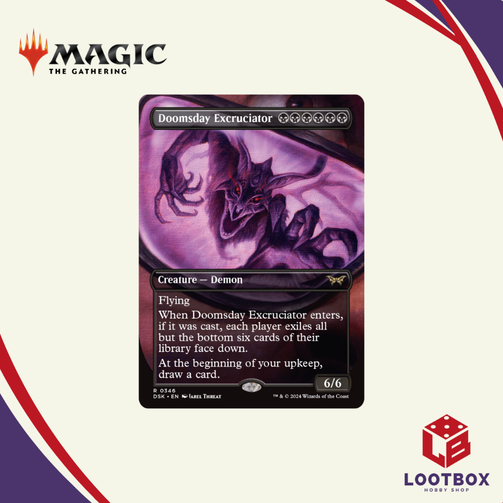 Magic the Gathering: Doomsday Excruciator (Rare) - Duskmourn | Shopee ...