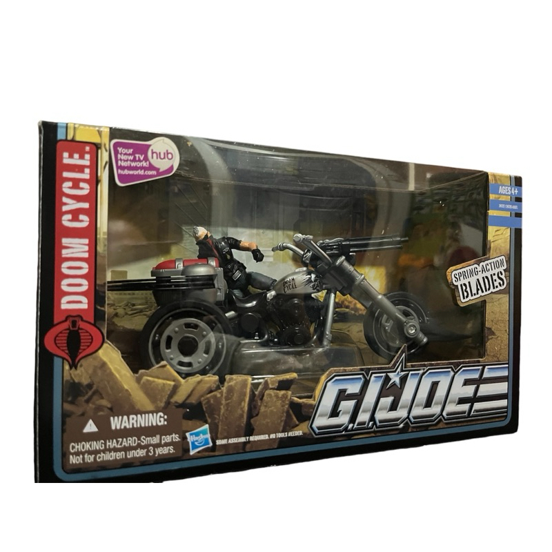 G.I. Joe Doom Cycle with Storm Rider Figure | Shopee Philippines