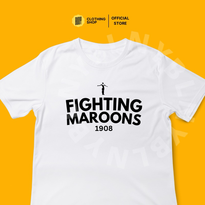 UP FIGHTING MAROONS T-Shirt design WHITE / BLNY | Shopee Philippines