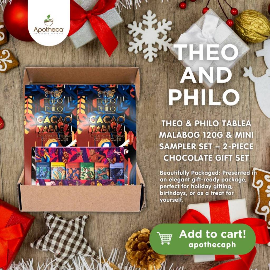 Theo & Philo Tablea Malabog 120g & Mini Sampler Set – 2-Piece Chocolate ...