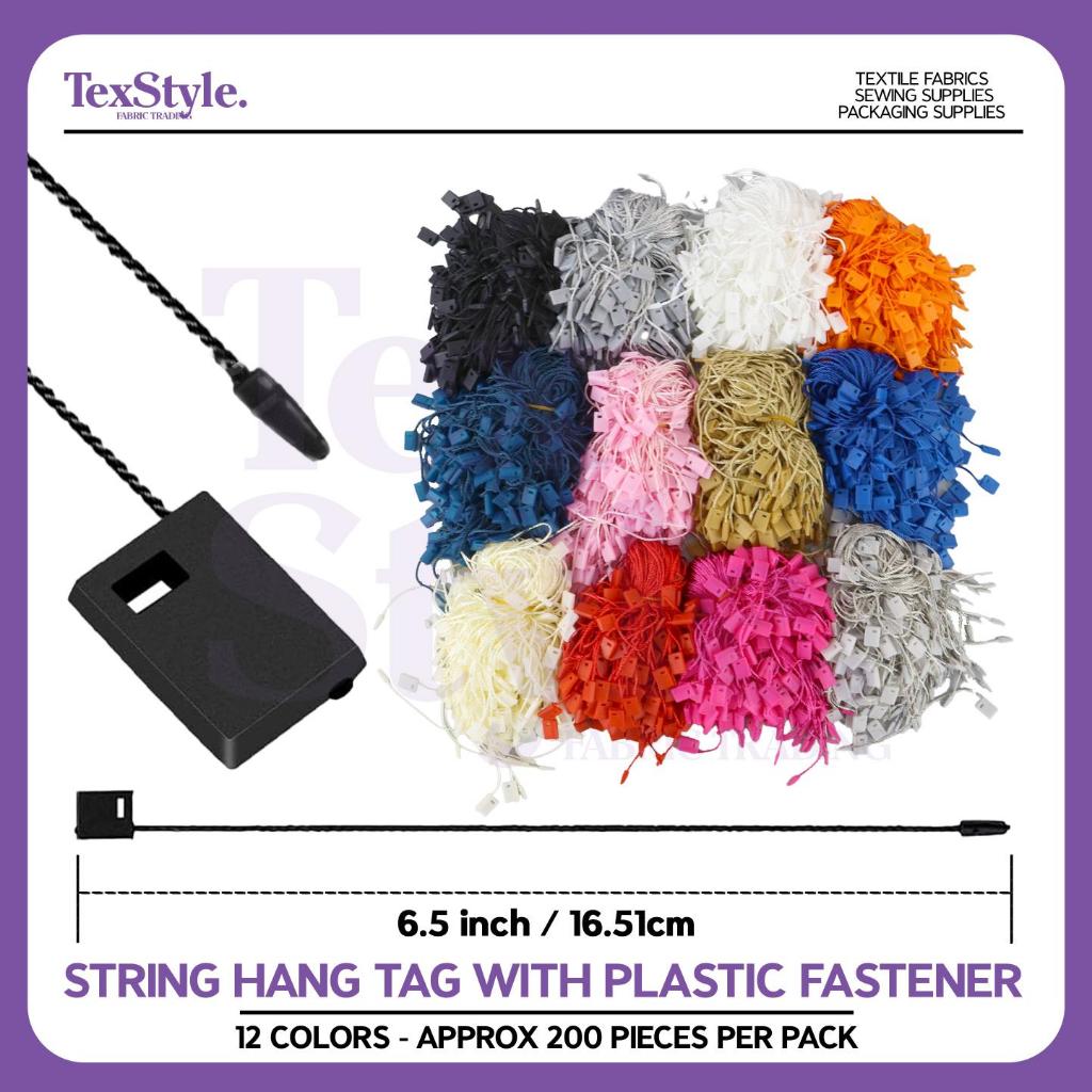 Textstyle Colored String Hang Tag Garment Hang Tag (Approx 200pcs per ...